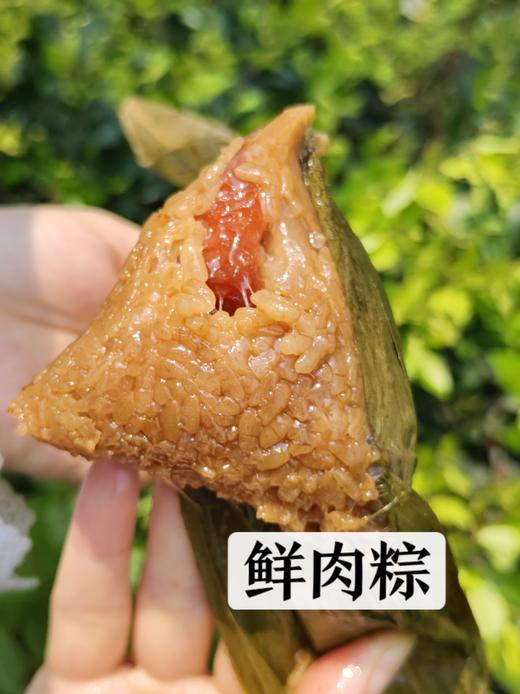 新货预订 | 嘉兴粽【单个装】好食材好味道（定制透明真空包装 ）   保质期180天 请常温避光阴凉处保存【端午粽】 商品图2