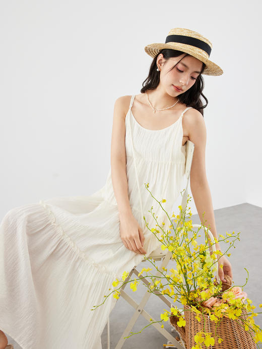 【严选】诗凡黎春海边假日甜美吊带裙SF3191341 商品图5