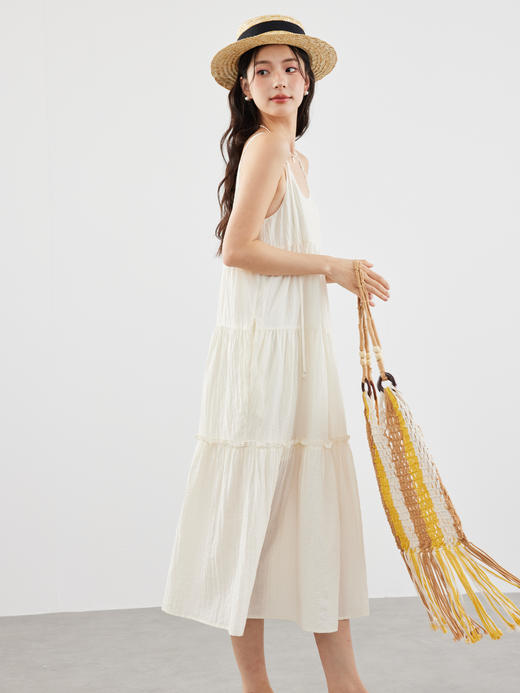 【严选】诗凡黎春海边假日甜美吊带裙SF3191341 商品图4