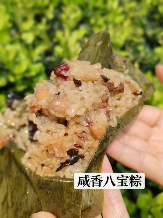 新货预订 | 嘉兴粽【单个装】好食材好味道（定制透明真空包装 ）   保质期180天 请常温避光阴凉处保存【端午粽】 商品图3