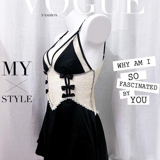 【情趣内衣】吊带蕾丝裙（超美！） 商品图1