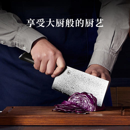 拓 白虎厨房家用套刀日本大马士革钢组合套装7件套 商品图3