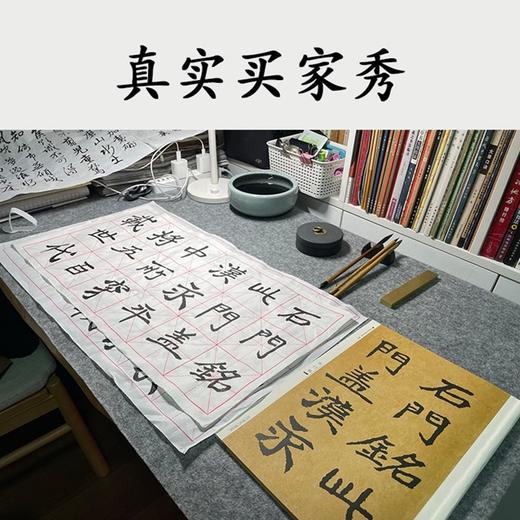 书法毛毡垫 灰色1张 书画毛笔练字毛毡垫写毛笔字垫的毛毡布文房四宝桌垫 商品图5