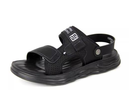 豪行2023年夏13255613男士时尚厚底沙滩外穿防滑耐磨凉鞋 商品图3