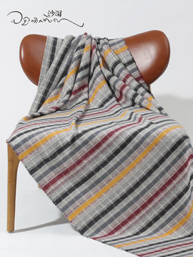 西藏萨迦手工氆氇披毯SJF95P789N