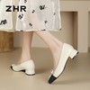 ZHR则则浅口单鞋女2024新款百搭小香风鞋子一脚蹬懒人鞋时尚女鞋 商品缩略图4
