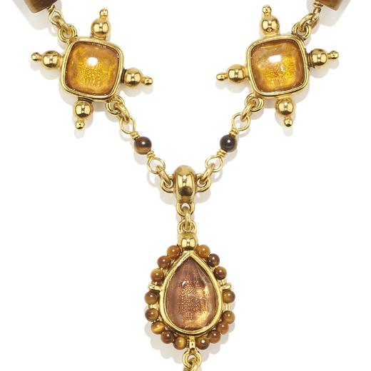 订购4周到｜Goossens Paris-Venise-拜占庭 水晶 长项链［法国设计师］ 商品图1