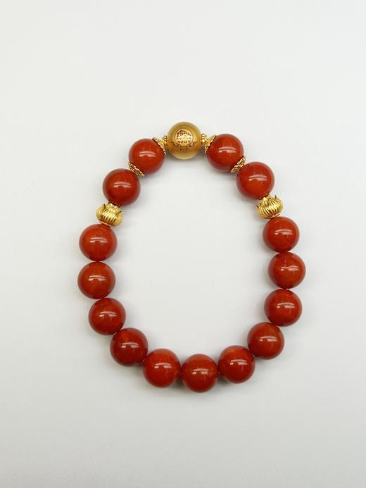 九口南红多彩手串 商品图1