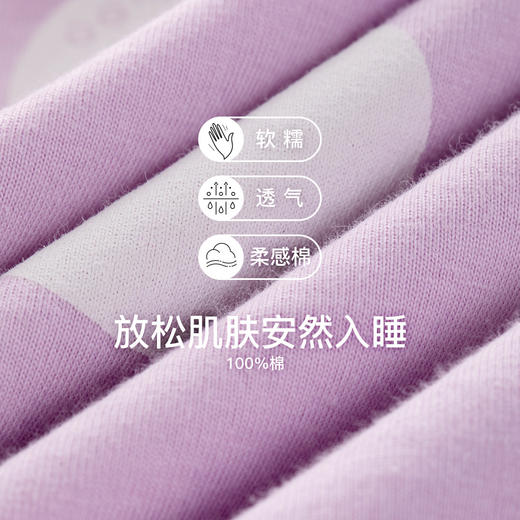 爱帝女士纯棉卡通熊印花睡裙家居服睡衣女 商品图2