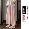 【初夏微凉，百搭舒适！】柔软温柔，高腰拉长身材，优雅显瘦。韩系氛围感，清冷自带气质，舒适无勒感，冰丝皱长裙，夏季小仙女必备！ 商品缩略图7