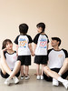 【新潮百搭亲子装！重磅220g】2024新品亲子装 家庭装一家四口夏季纯棉t恤短袖韩版母女宽松撞色 商品缩略图3