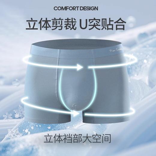 【父亲节专享】男弹力装3件平口裤WP737190C 商品图4