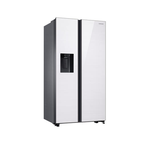 三星（SAMSUNG）635升双开门冰箱 家用大容量对开门 嵌入式金属匀冷智能变频自动制冰机RS64R53E71L/SC白 赠天喜保温壶+sungsa冰箱保鲜盒冷冻抽屉 商品图1