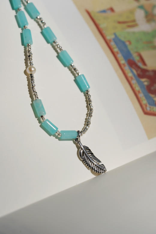 度假⛱️天河石脚链 商品图3