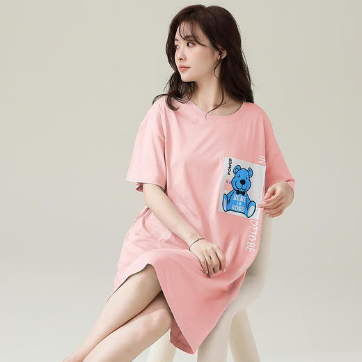 慢醒莫代尔睡裙 商品图6