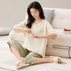 慢醒素色可外穿家居服-女款（带胸垫） 商品缩略图4