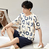 慢醒印花休闲男款家居服-短款 商品缩略图5