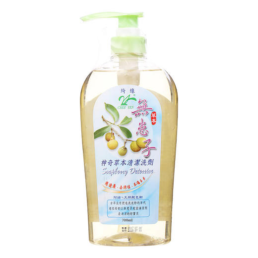 无患子草本清洁洗剂700ml 家庭蔬果农药洗洁 洗碗 多用途 环保 绮缘70年品质保证 台湾原装 商品图3