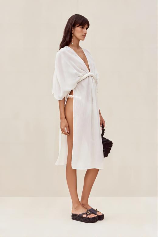Cult Gaia - Inga Midi Coverup - Off White - 罩衫 - 米白色 商品图2