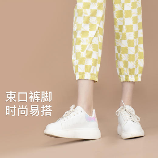 I'd爱帝女士家居裤宽松束脚裤可外穿 商品图2