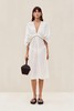 Cult Gaia - Inga Midi Coverup - Off White - 罩衫 - 米白色 商品缩略图1