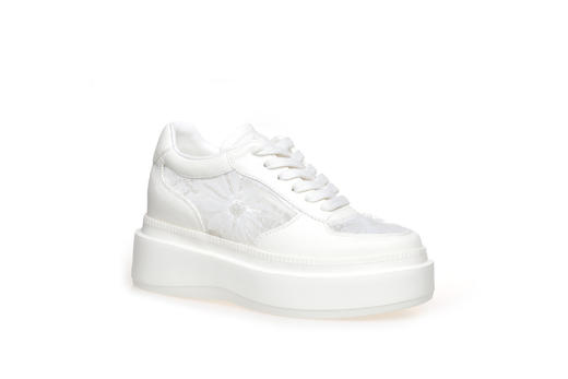 豪麟名鞋奥莱迪嘉女鞋时尚休闲鞋牛皮革DJHJA41WX027白色  原价1960元 商品图0