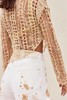 Cult Gaia - Gill Top Crochet Coverup -Champagne - 钩针罩衫 - 香槟色 商品缩略图3