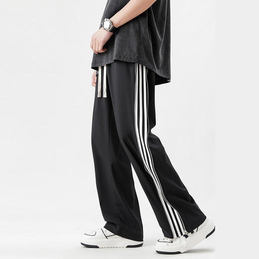 【户外冲锋裤】【新款DSY】大依优型大码薄款直筒休闲裤加肥加大男装舒适胖子肥佬百搭工装裤运动裤长裤 商品图1