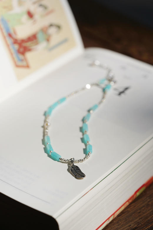 度假⛱️天河石脚链 商品图6