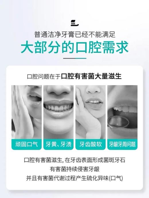 云山口炎清牙膏 商品图2