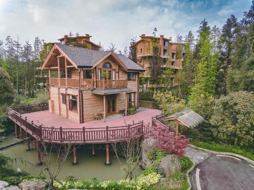 【眉山洪雅-224号院】3房/4房木屋别墅，七里坪观景赏雪，泡温泉，避暑养生！mwbs 商品图2