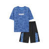 【团购价59.9】多多家男童运动套装2024夏装新款儿童迷彩撞色速干轻薄短袖短裤潮9399 商品缩略图3
