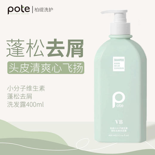 【赠送按摩梳*1加体验装*2】柏缇小分子维生素蓬松去屑洗发露 去屑止痒 清洁油脂 蓬松去屑 修护干枯（四件装只赠送试用装*4） 商品图1