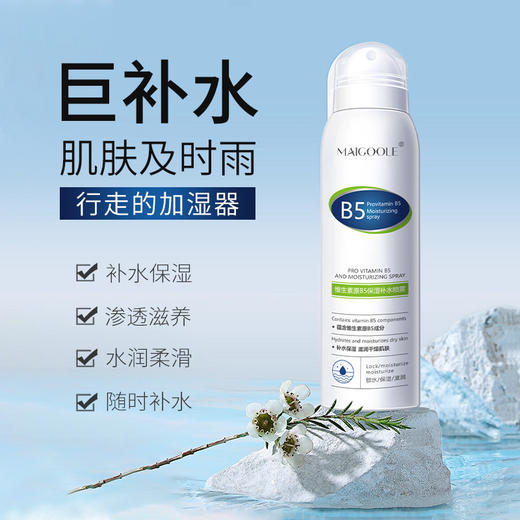 「拍1发3，29.9到手3瓶！拼团同款」玫黛琳维生素原b5保湿补水喷雾 滋润补水缓解干燥温和不刺激爽肤水美容护肤 商品图0