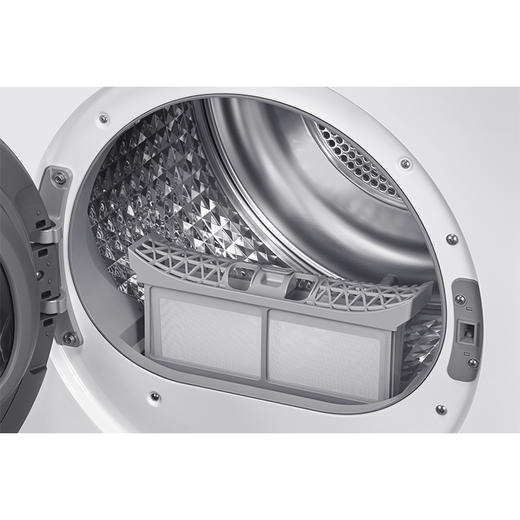 三星（SAMSUNG）烘干机家用三星AI神 11公斤超薄大容量热泵烘干杀菌除螨热风清新烘干机DV11DGC4A0AESC 月光白 商品图2