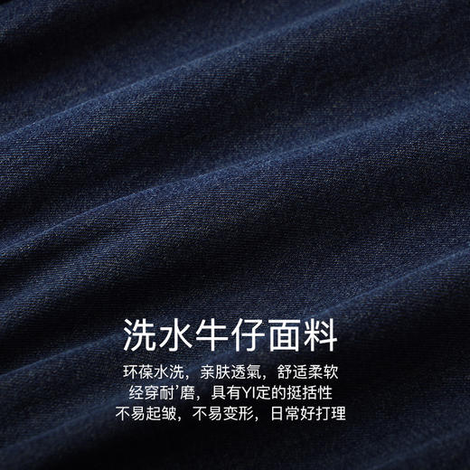 OLrain欧芮儿法式挂脖连衣裙女夏季2024年新款慵懒宽松复古牛仔裙 商品图1