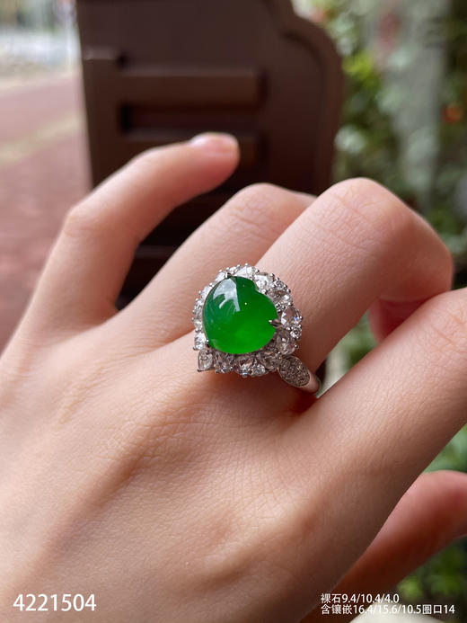 4221504，心形戒指吊坠两用款。具体价格微信咨询 商品图6