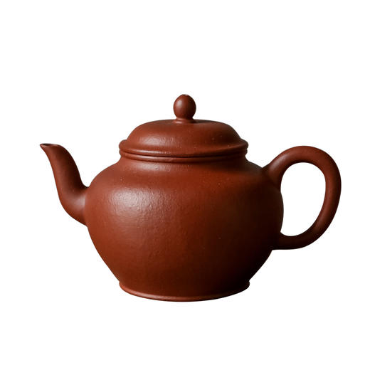 茶香记  摹古朱泥宫灯紫砂壶  复刻经典 摹古清代经典款 原矿朱泥料  器型百搭  轻巧称手 商品图5