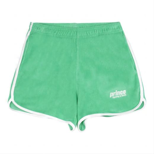 Sporty & Rich - Prince Sporty Terry Shorts - Clean Mint/White - 短裤 - 薄荷/白 商品图0