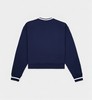 Sporty & Rich - Prince Health Embroidered V-Neck Sweater- Navy / White - 卫衣 - 深蓝/白 商品缩略图1