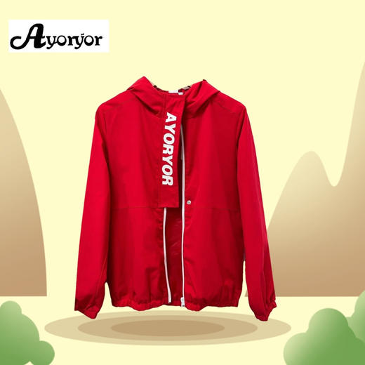 开学季【特卖】Ayoryor(品牌清仓)  S011 AY连帽潮牌 男童女童休闲外套-喜出 商品图7