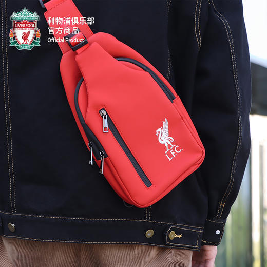 利物浦俱乐部官方商品 | 经典红色腰包大容量单肩挎包运动潮流 商品图4