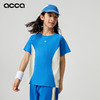 acca儿童撞色运动男女2024夏季新款速干透气全压胶吸湿排汗 商品缩略图4