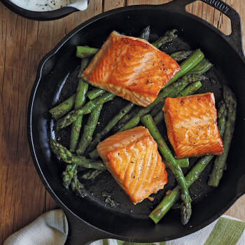 LODGE【美国进口】26CM 不易粘铸铁锅无涂层牛排煎锅通用款L8SK3 商品图2