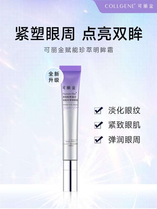 新款【品牌直发 拒绝假货】可丽金眼霜 Human-like重组胶原蛋白赋能珍装明眸霜20g 商品图0