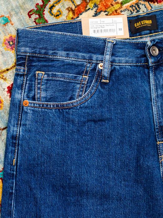 COF M2 日本蓝染牛仔裤 商品图2