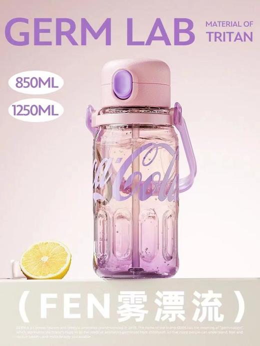 2024年新款GERM可口可乐大容量夏季水杯渐变律动水杯  AY 商品图9