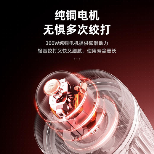 七彩叮当绞肉机2L大容量绞菜机辅食剥蒜JR01 商品图2