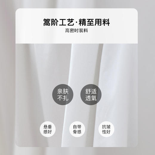 OLrain欧芮儿法式V领连衣裙女夏季2024新款白色仙气收腰显瘦长裙 商品图2