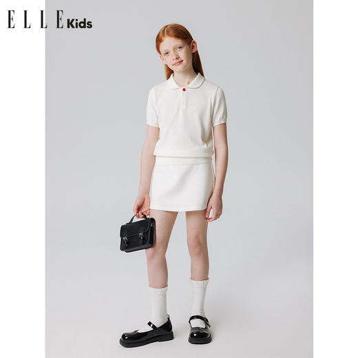 ELLEkids童装 裤型里衬A字半裙 商品图2